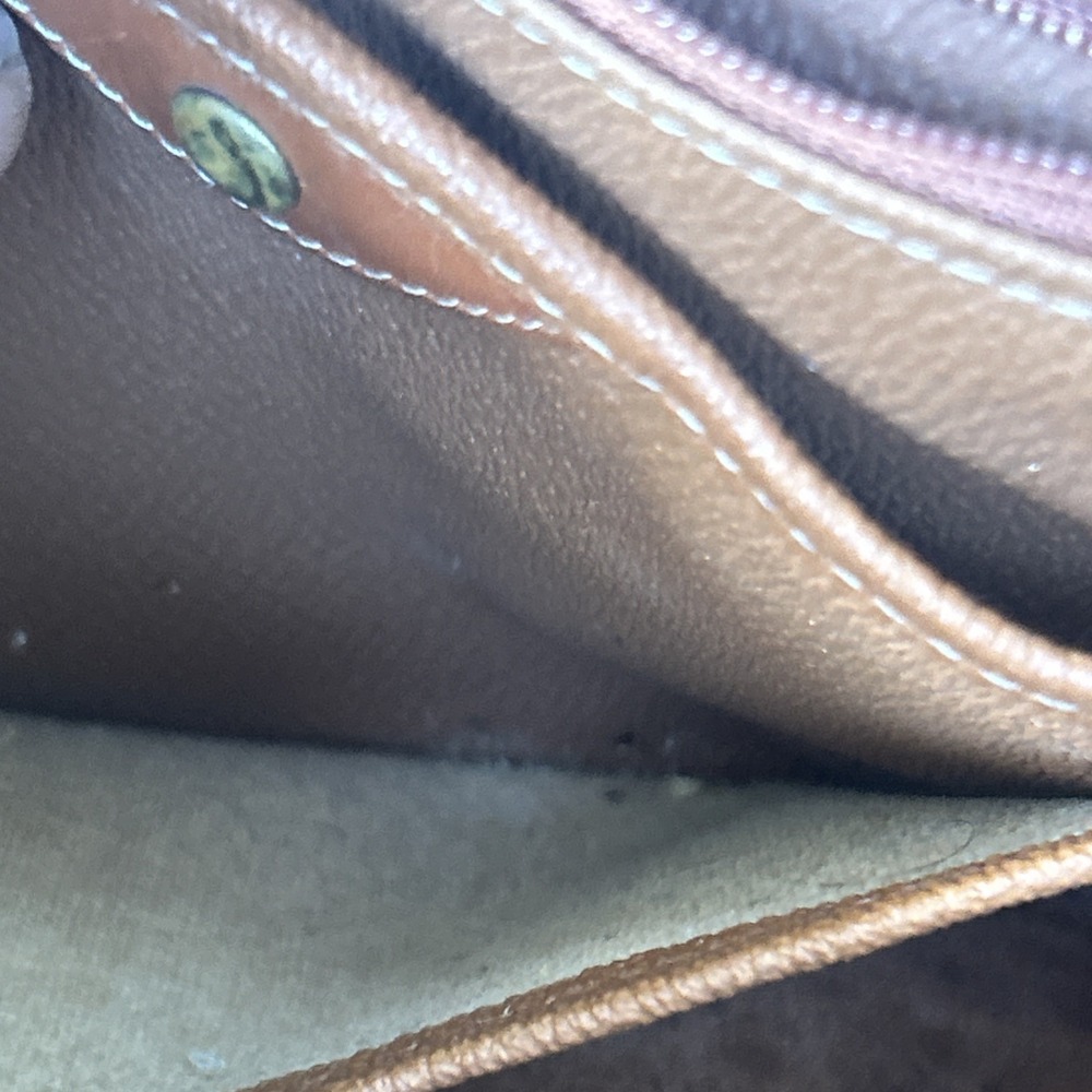 Vintage Dooney Bourke Essex All Weather Saddle Leather Crossbody Bag Purse - Picture 15 of 16